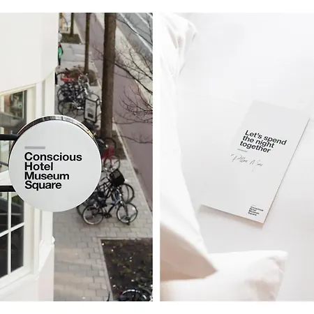 Hotell Conscious Museum Square Amsterdam